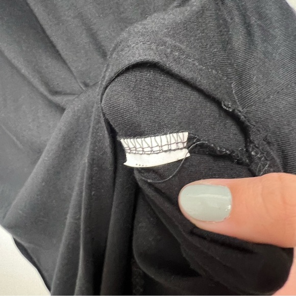 Zara Black Long Sleeve Turtleneck Sweater Dress/Tunic Lightweight, Size Medium - Picture 7 of 7